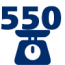 Плотность 550